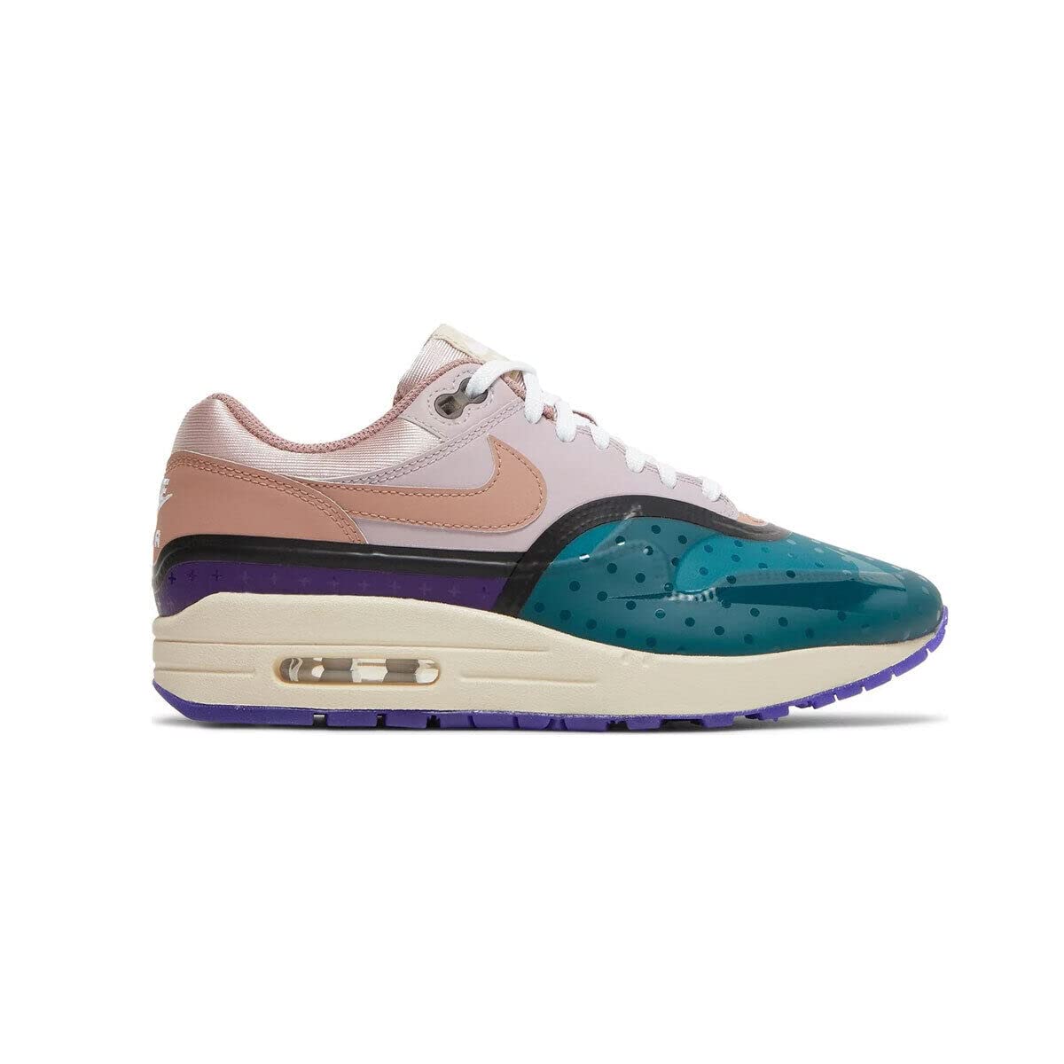 Nike Air Max 1 PRM Plum Fog/Fossil Rose/Pink Oxford 8.5 D (M)