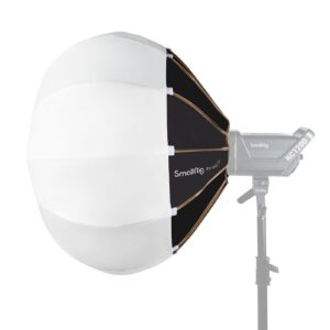 smallrig ra-l65 lantern softbox quick release-one step, 26in light modifier with fabric barn doors, diffuser for smallrig video light 120b, 120d, 220b, 220d and other bowens mount light-3754