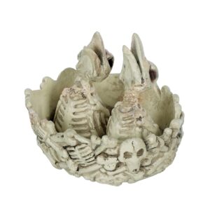 crazy bonez skeleton nest with chicks