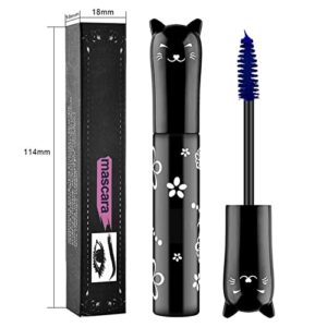 sunny light Colored Eyelash Mascara Set, 5 Colors Colorful Waterproof Rainbow Fiber Eyelashes Long Lasting Thick Volume Eye Lash for Women Cruelty Free Vegan Natural Makeup All Day