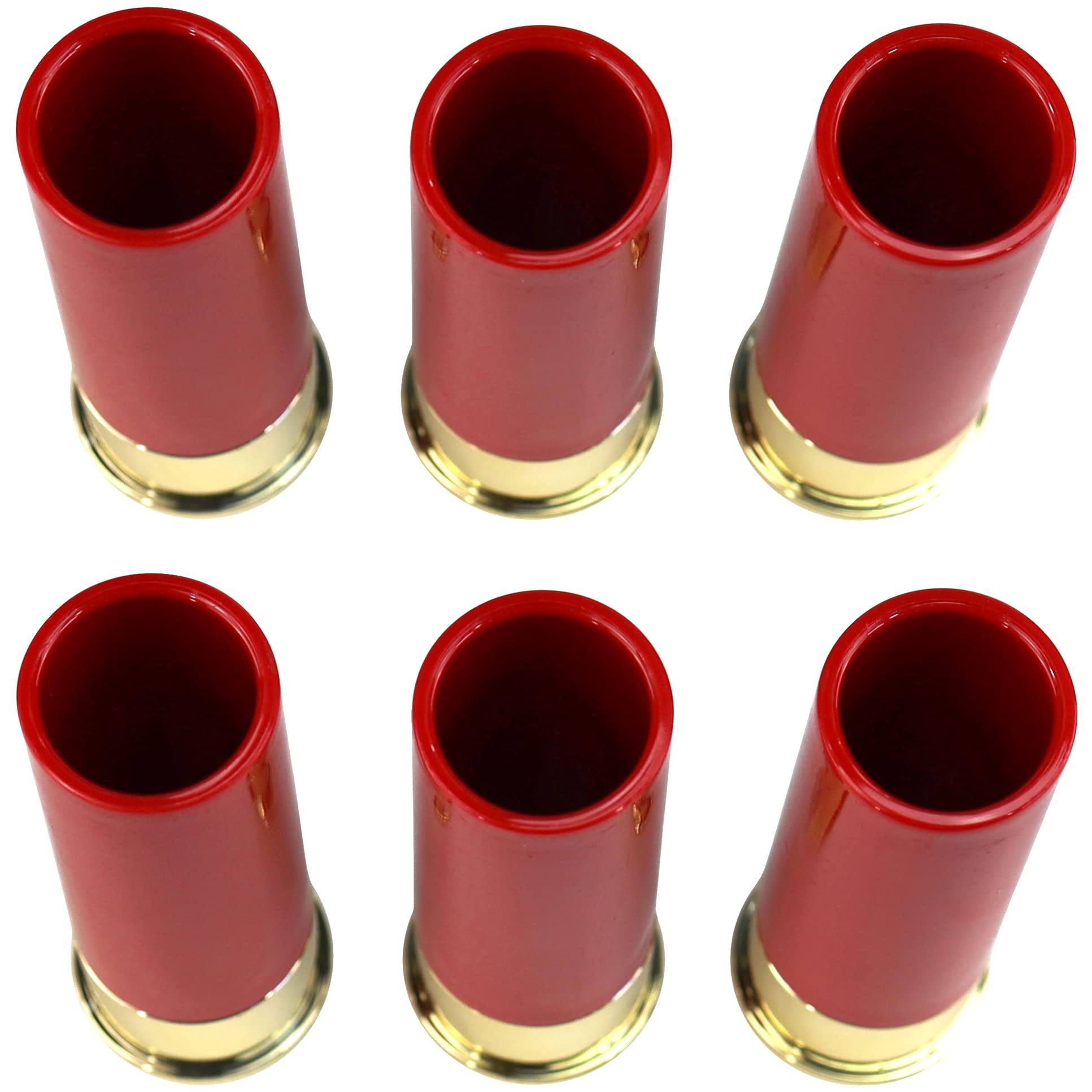 Iconikal Shot Glass Set, Shotgun Shell Cups, 6-Pack