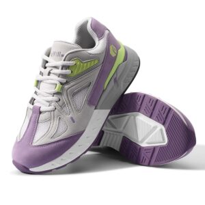 women's extra wide walking shoes wide width sneakers cross trainers with wide toe box - rebound core light purple