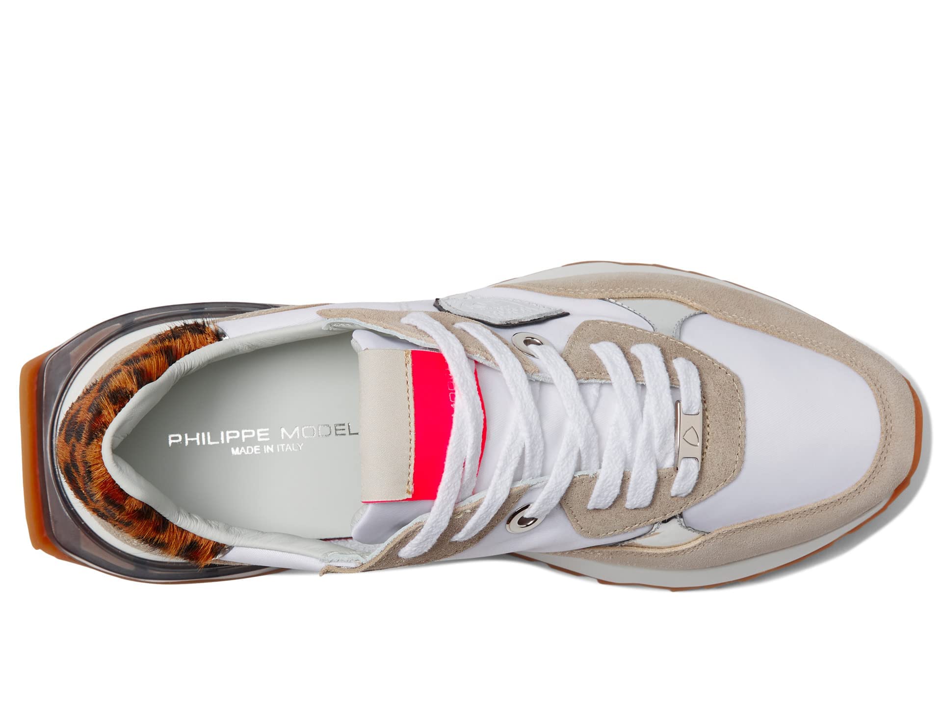 Philippe Model La Rue Sneaker Mondial Animalier/Blanc Sable EU 42 (US Women's 11) M