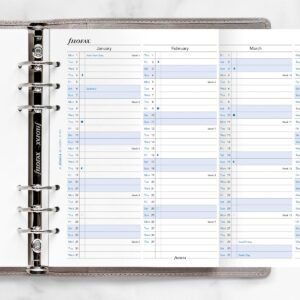 Filofax 2024 A5 Year Planner vertical 24-68501