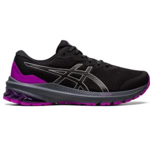 ASICS Women's GT-1000 11 LITE-Show Running Shoes, 9, Black/Orchid