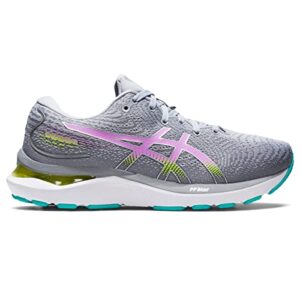 ASICS Women's Gel-Cumulus 24 Running Shoes, 6.5, Piedmont Grey/Lavender Glow