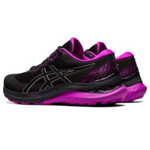 ASICS Women's Gel-Kayano 29 LITE-Show Running Shoes, 8.5, Black/Orchid