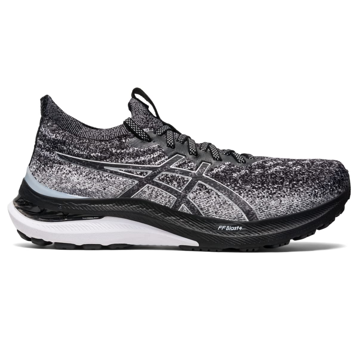 ASICS Women's Gel-Kayano 29 Mesh Knit Running Shoes, 9, White/Black