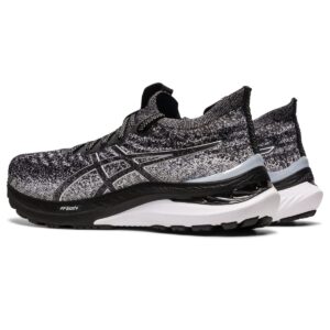 ASICS Women's Gel-Kayano 29 Mesh Knit Running Shoes, 9, White/Black