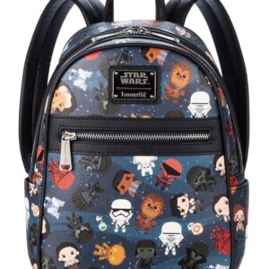 Loungefly Star Wars Chibi Cute Character Print - Mini Backpack