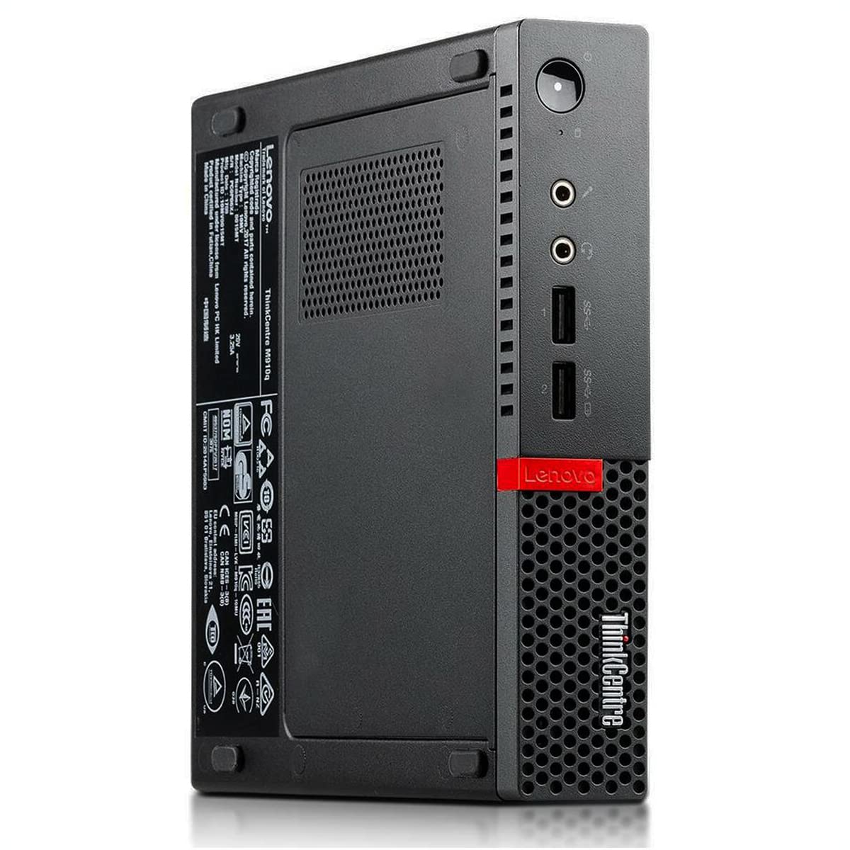 Lenovo ThinkCentre M910Q Tiny Desktop, Intel i5 7500T 2.7Ghz, No Hard Drive, 32GB DDR4, 256GB NVMe M.2 SSD, Windows 10 Pro (Renewed)