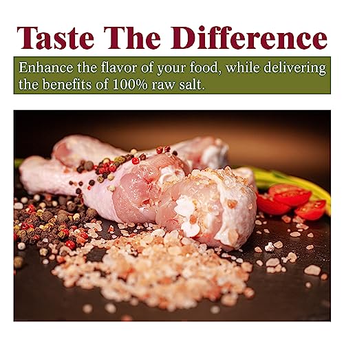 Himalayan Chef Pink Himalayan Salt Coarse Grain, Plastic Jar - 5 lbs. For Refill Grinders