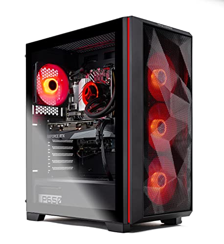 Skytech Gaming Chronos Gaming PC Desktop – AMD Ryzen 7 5800X 3.8 GHz, RTX 3080, 1TB NVME Gen4 SSD, 16G DDR4 3200, 850W Gold PSU, 360mm AIO, AC Wi-Fi, Windows 10 Home 64-bit