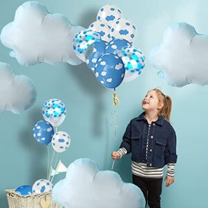 YuBoBo 42PCS Foil Cloud Balloons And Latex Balloon Baby Shower Decorations For Girl And Boy, Happy Birthday Balloon,Romantic Anniversary Decorations Wedding Decor Kids' Party And Graduation Party