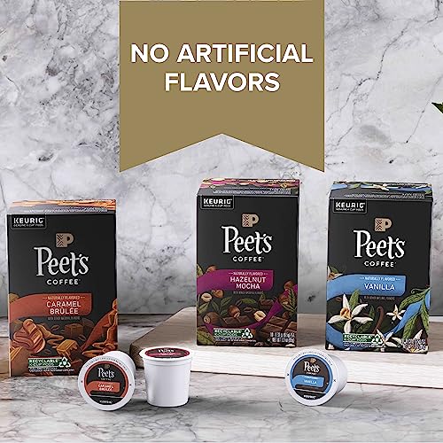 Peet's Coffee, Flavored Coffee K-Cup Pods for Keurig Brewers - Pumpkin Spice, 22 Count (1 Box of 22 K-Cup Pods)