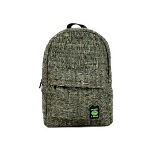 DIME BAGS Study Buddy | Hemp Backpack | 15-inch Padded Laptop Compartment (Timber)