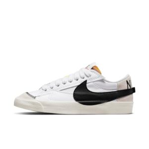 nike blazer low '77 jumbo women's shoes (women's, numeric_10) white