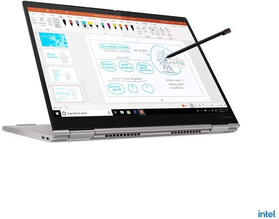 2022 LENOVO ThinkPad X1 Titinium Yoga 2-in-1 Laptop - 13.5" QHD IPS 450 nits Touchscreen - 11th Intel Core i7-1160G7 - 16GB RAM - 512GB NVMe SSD - Fingerprint Backlit Keyboard - WiFi 6 -Win 11 Pro