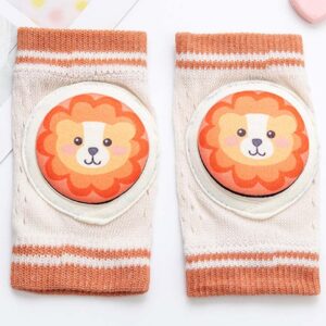 Sheliky Baby Knee Pads for Crawling Toddlers Crawling Knee Protectors Crawling Anti-Slip Knee Safety Protective Cover 2 Pack One Size