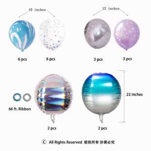 Cheerland Iridescent Balloon bouquet Holographic Party Decorations Birthday Balloon Arch Bachelorette Bridal Baby Shower Graduation Christmas New Year Party Supplies