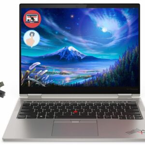 New Lenovo ThinkPad X1 Titanium Yoga Business Laptop,13.5" IPS Touchscreen, Intel Core i7-1160G7, Windows 10 Pro, 16GB RAM 1TB SSD, Tech Deal USB”