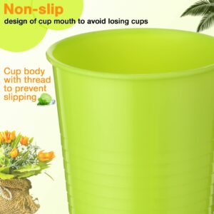 Set of 36 Colorful Plastic Tumblers 14 oz Unbreakable Restaurant Drinking Cups Large Reusable Cups Summer Drinking Tumblers for Ice Tea Kitchen Supplies Party Decoration, 6 Colors