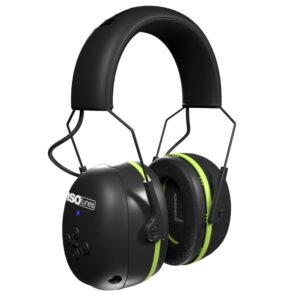 isotunes air defender bluetooth earmuffs: comfortable wireless unisex adult hearing protection with 40 hour battery life