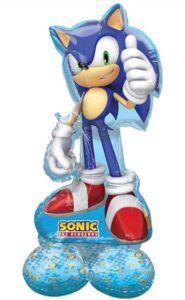 sonic the hedgehog 53'' balloon air-fill only airloonz birthday party decorations supplies