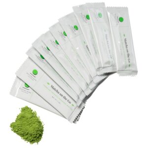 Matcha Green Tea Powder Single Serving Sticks, Dr. Weil's Ceremonial Organic Matcha Powder Singles Packets - Individual Matcha Tea Packets (24)