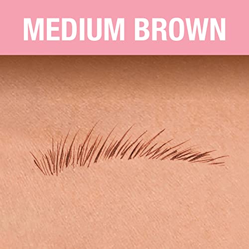 Neutrogena Microbrow Tint Serum Pen, Precision Tipped Tinted Eyebrow Pen with Panthenol to Nourish & Condition Brows, Helps Create Fuller, Natural-Looking Brows, Medium Brown, 0.016 Fl. Oz