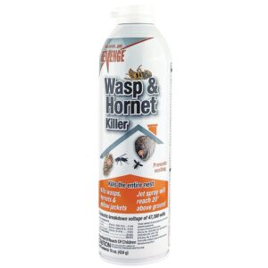 REVENGE Wasp & Hornet Killer Aerosol, 15 oz Ready-to-Use Spray for Wasps, Hornets and Yellow Jackets, Kills Entire Nest