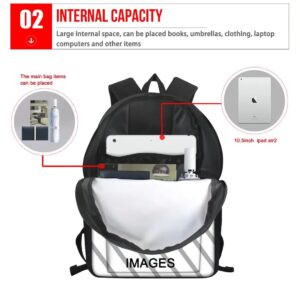 AFPANQZ Teenagers Backpack Schoolbag Breathable Backing Diaper Bag Cool Wolf Rucksack Daypack Bookbag for Kids Boys Middle School