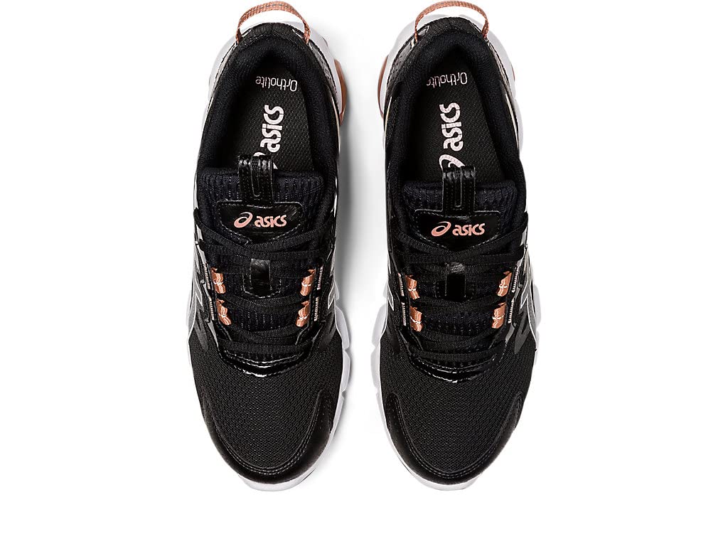 ASICS Women's Gel-Quantum 90 Sportstyle Shoes, 9, Black/Rose Gold