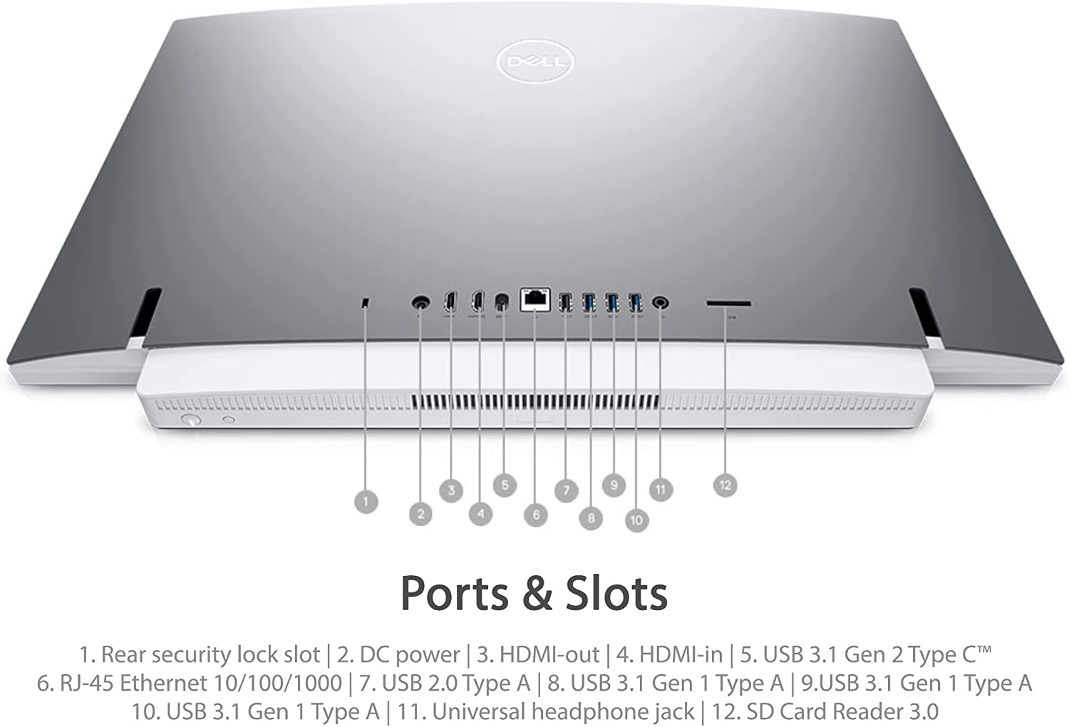 2022 Newest Dell Inspiron 7700 All-in-One Desktop, 27" FHD Touch Display, 11th Gen Intel i7-1165G7, GeForce MX330, 32GB RAM, 1TB SSD, IR Camera, WiFi 6, Wireless KB&Mouse, Win 11 Home