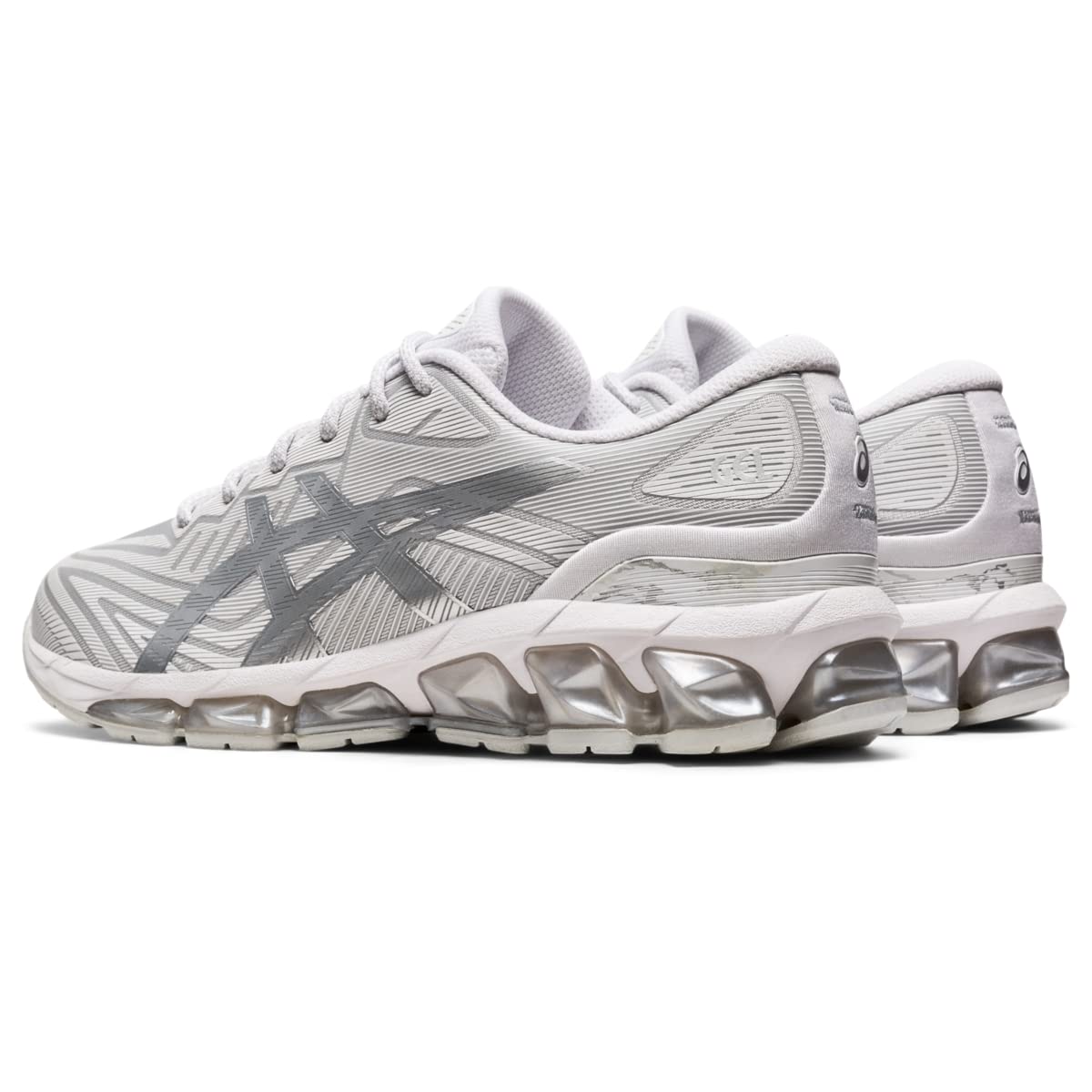 ASICS Women's Gel-Quantum 360 VII Sportstyle Shoes, 9.5, White/Pure Silver