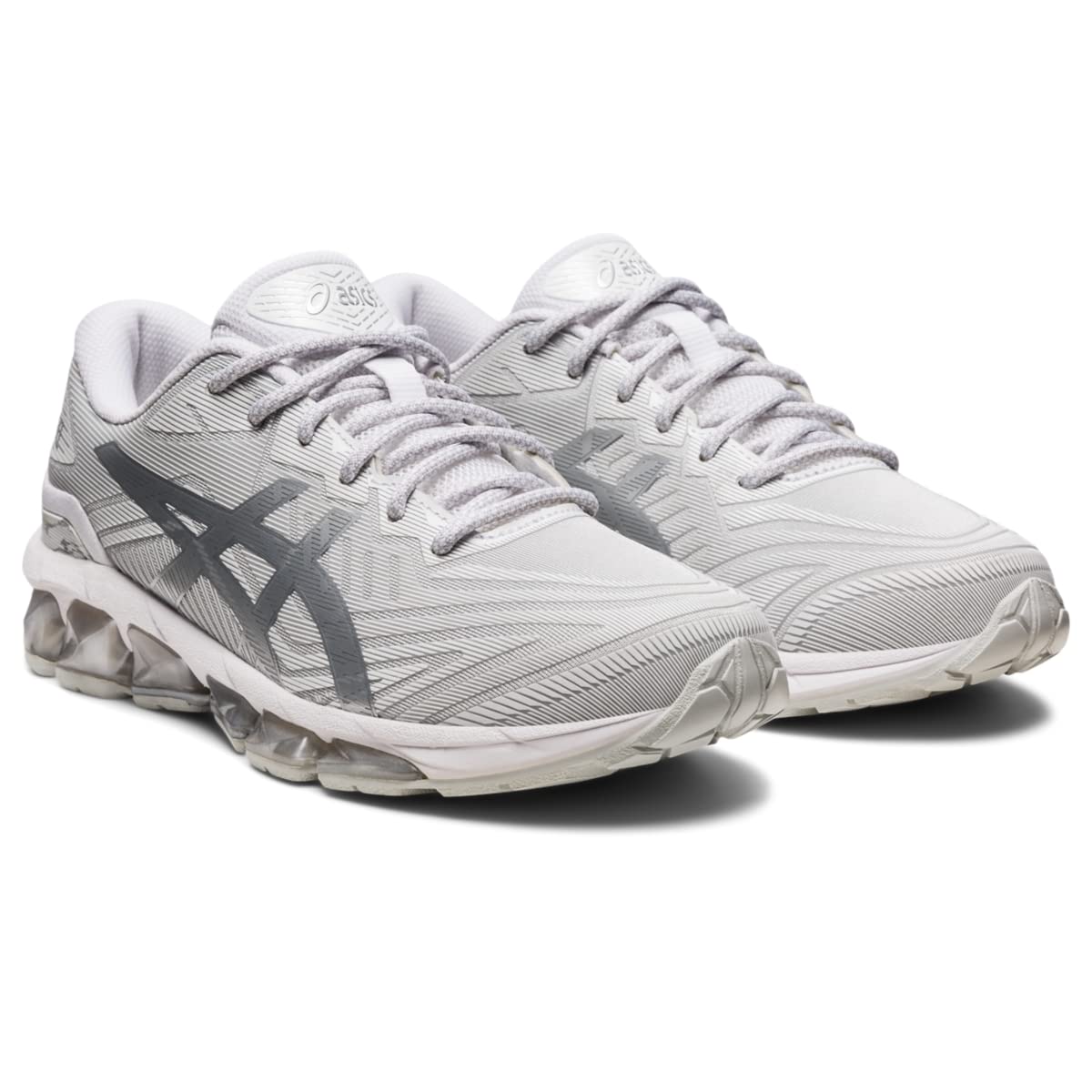 ASICS Women's Gel-Quantum 360 VII Sportstyle Shoes, 9.5, White/Pure Silver