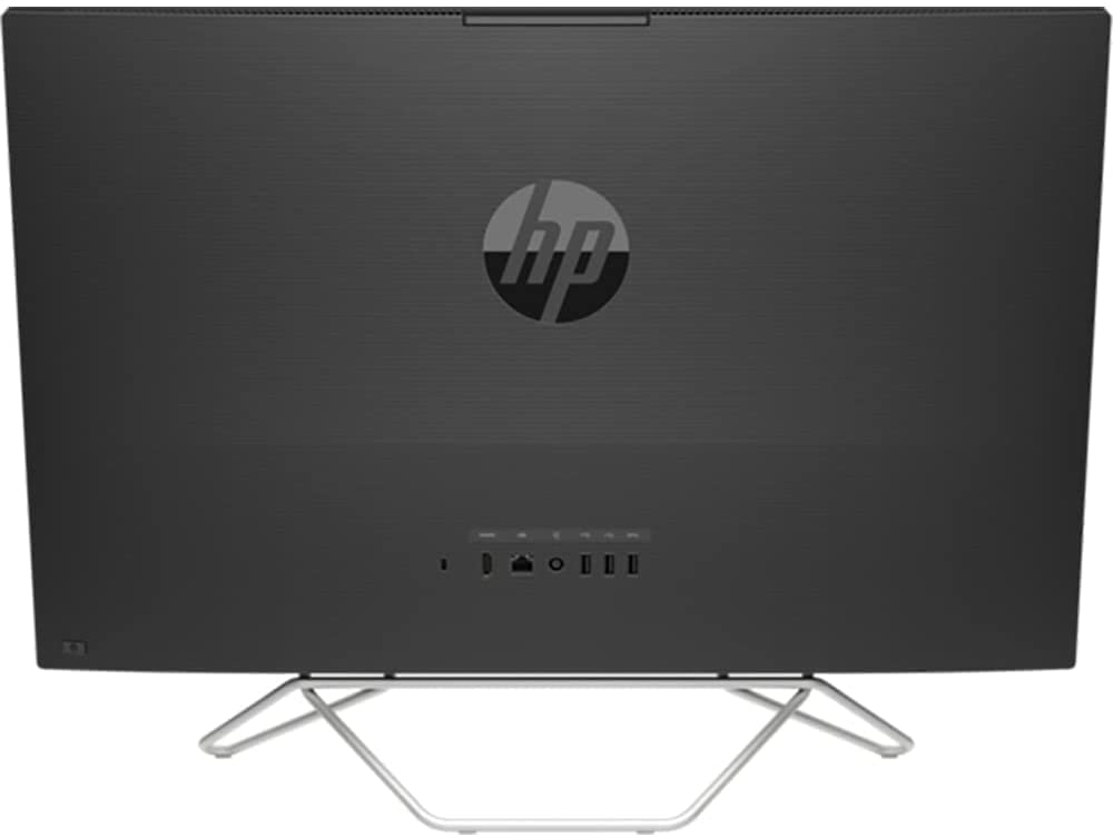 HP Essential All-in-One 27" FHD Desktop, AMD Ryzen 5 5500U, 16GB RAM 1TB PCIe NVMe M.2 SSD+1TB HDD, Wi-Fi, Bluetooth, Windows 11 Home, Black