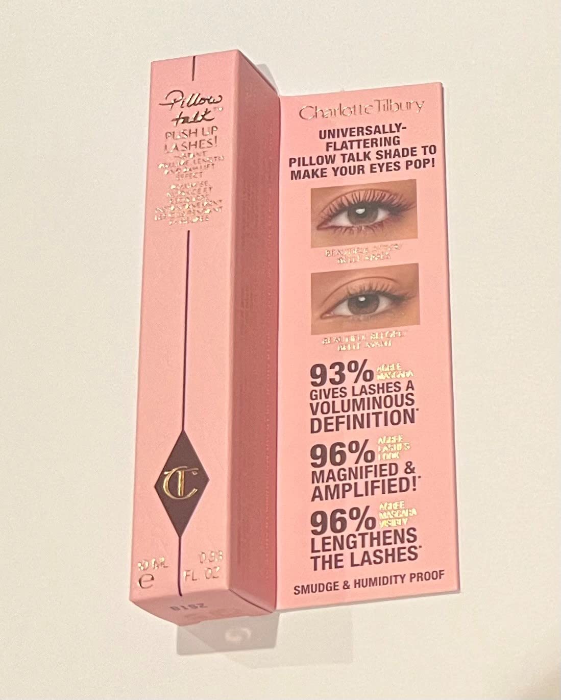 Tilbury CHARLOTTE'S PILLOW TALK PUSH UP LASHES! MASCARA NEW! DREAM POP 10 ML