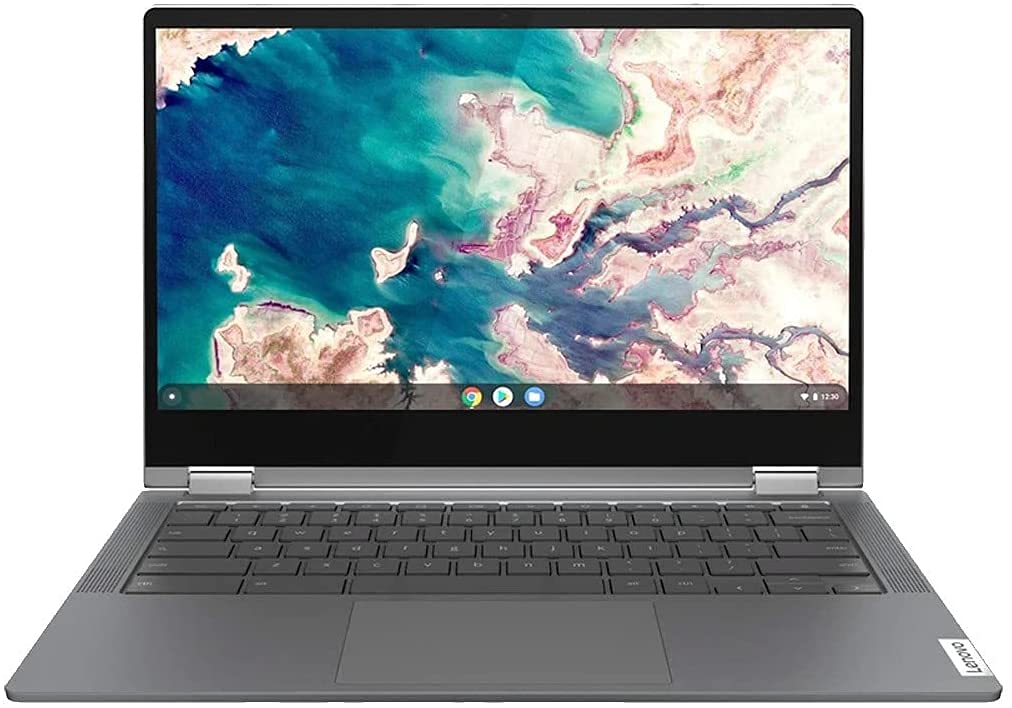 Lenovo Chromebook Flex 5 13 Laptop, 10th Generation Intel Core i3-10110U, 4GB RAM, 64GB SSD, 13.3-inch 2-in-1 Full HD Touch Screen Display, Chrome OS, 802.11ac, Graphite Grey, W/Silmarils Accessories