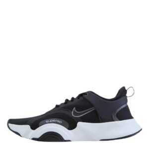 nike womens superrep go 2 running trainers cz0612 sneakers shoes (uk 4 us 6.5 eu 37.5, black metallic dark grey white 010)