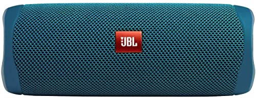 JBL FLIP 5 Waterproof Portable Bluetooth Speaker - Eco Blue (Renewed)