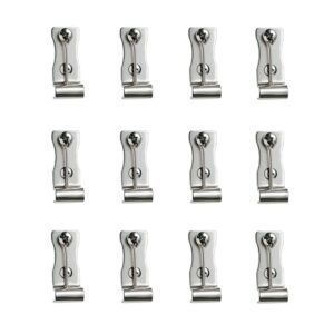 xxhailan stainless steel sofa spring clips strong couch spring repair kit for sofa chair bed furniture 12 pcs