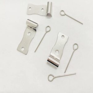 Jikaihong 20 Pack Sofa Zig Zag Spring Repair Brackets, Sofa Spring Repair Kit Includes All Hardware, Silver