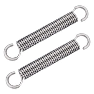 gnpadr gupo 5-1/8" (2 pcs) stainless steel recliner sofa chair stainless steel spring replacement mechanism tension spring