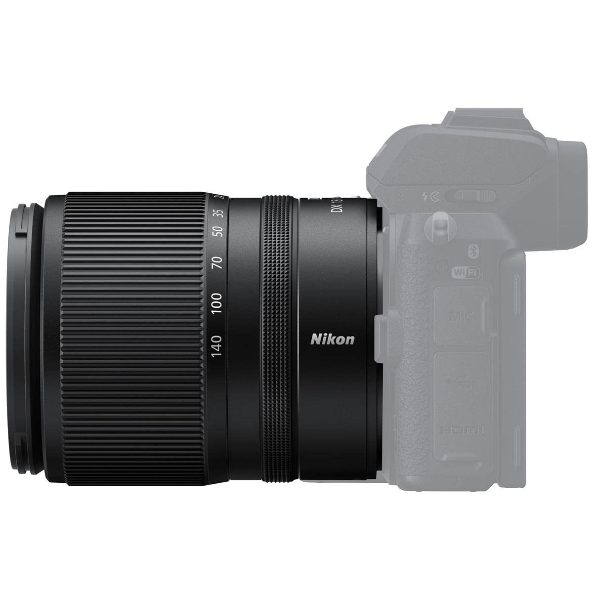 Nikon Z fc DX-Format Mirrorless Camera with NIKKOR Z DX 18-140mm f/3.5-6.3 VR Lens