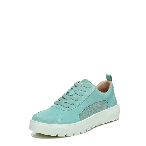 Vionic Women's Abyss Wiley Casual Lace-Up Sneaker- Supportive Platform Walking Shoes That Include Three-Zone Comfort with Orthotic Insole Arch Support, Wasabi 5 Medium