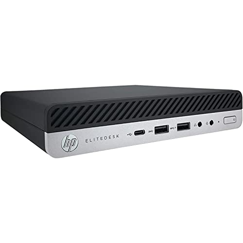 HP EliteDesk 800 G4 Mini Intel Core i7-8700T 2.4 GHz, 16GB RAM, 500GB M.2-NVMe, Windows 11 Pro 64bit (Renewed)