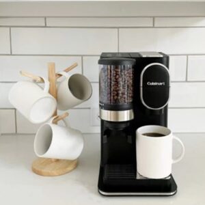 Cuisinart DGB-2 Grind and Brew Single-Serve Coffeemaker Bundle with 1 YR CPS Enhanced Protection Pack