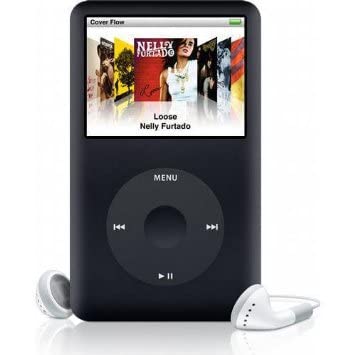 Original Appleipod Compatible for mp3 mp4 Player Apple iPod 80GB Classic 7th Generation- Black