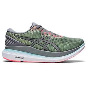 ASICS Women's GlideRide 2 Lite-Show Running Shoes, 8.5, Sheet Rock/Pure Silver